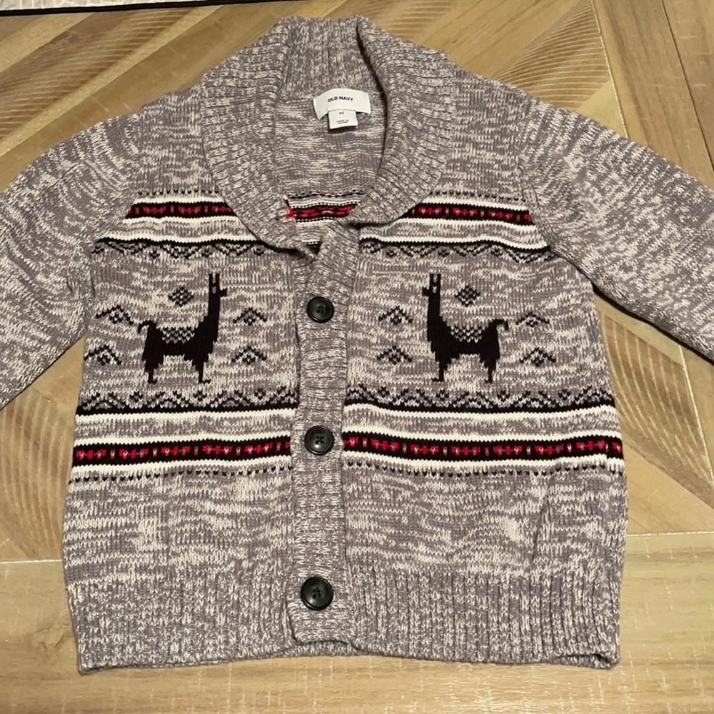 Great condition! Old Navy V-neck sweater. 4T